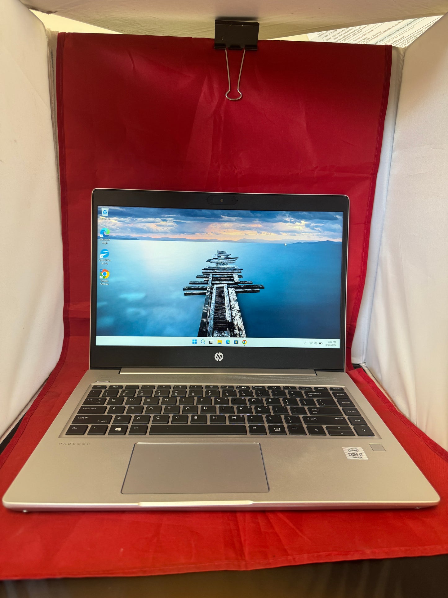 HP ProBook 440 G7 (Touchscreen) - Core i7 | 256GB NVMe | 16GB RAM | Windows 11 Pro